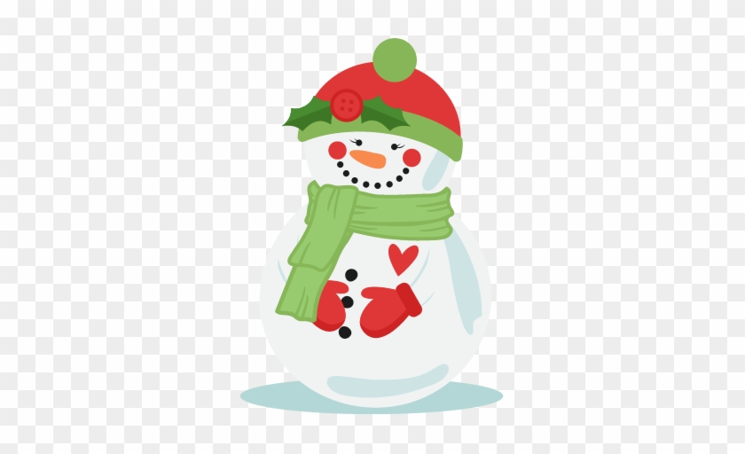 Snowman Buttons Cliparts - Snowman Cute Clip Art #213019