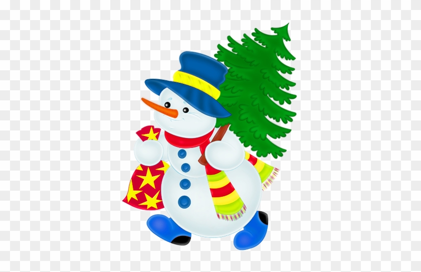 Christmas Snowman Clip Art Free - Clip Art #213085