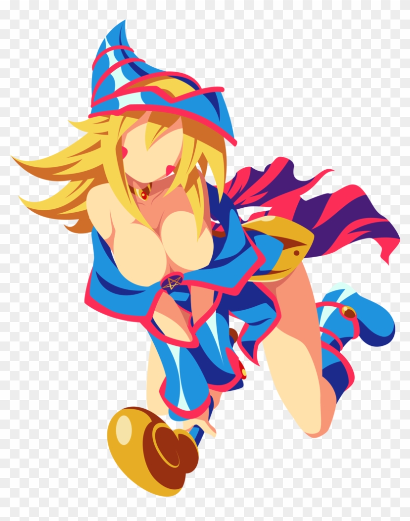 Dark Magician Girl Minimalism By Carionto - Dark Magician Girl Minimalist #213137