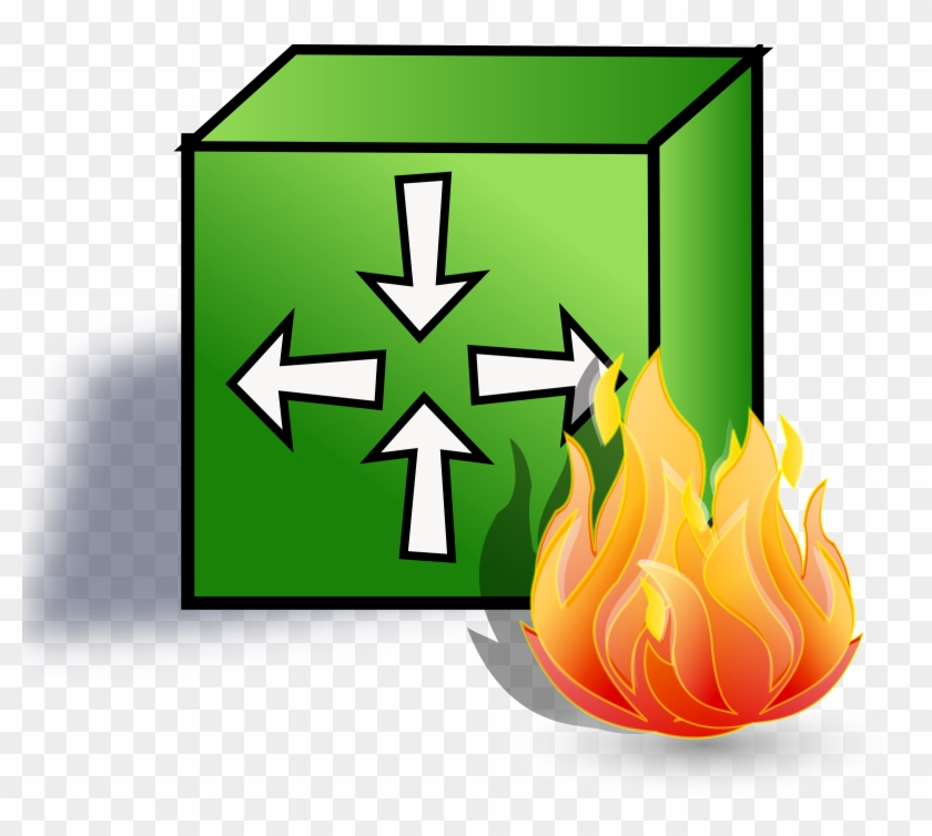 Router Firewall Clipart #213140