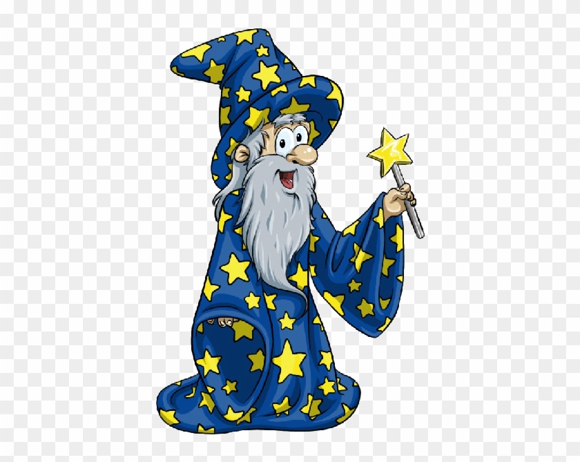 Wizard Clipart - Cartoon Wizard Transparent Background #213238