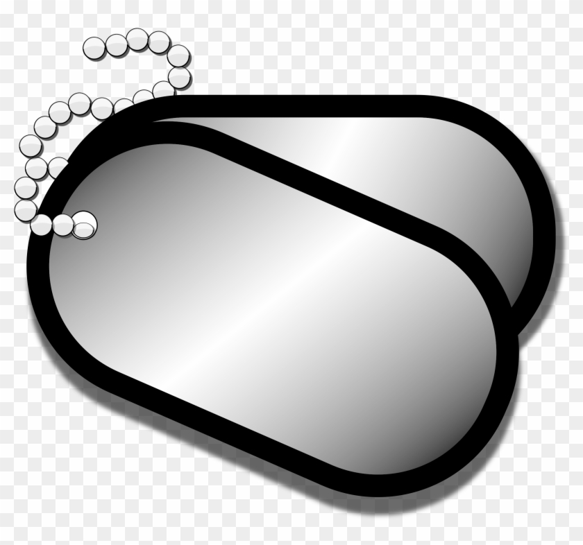 Big Image - Dog Tag Clip Art #213376