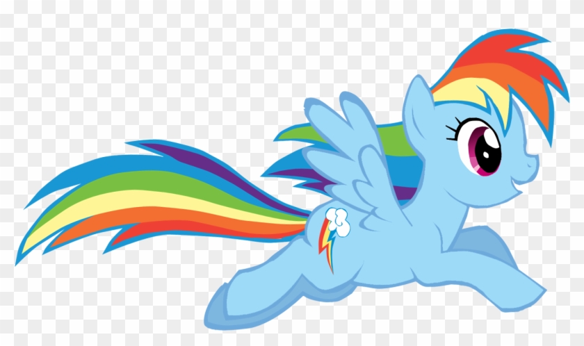 Rainbow Dash Vector By Ikillyou121 - Cute Design Standard Size 20x30 Two Side Print Cute #213386