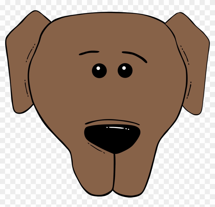 Clip Art Details - Cartoon Dogs Face #213495