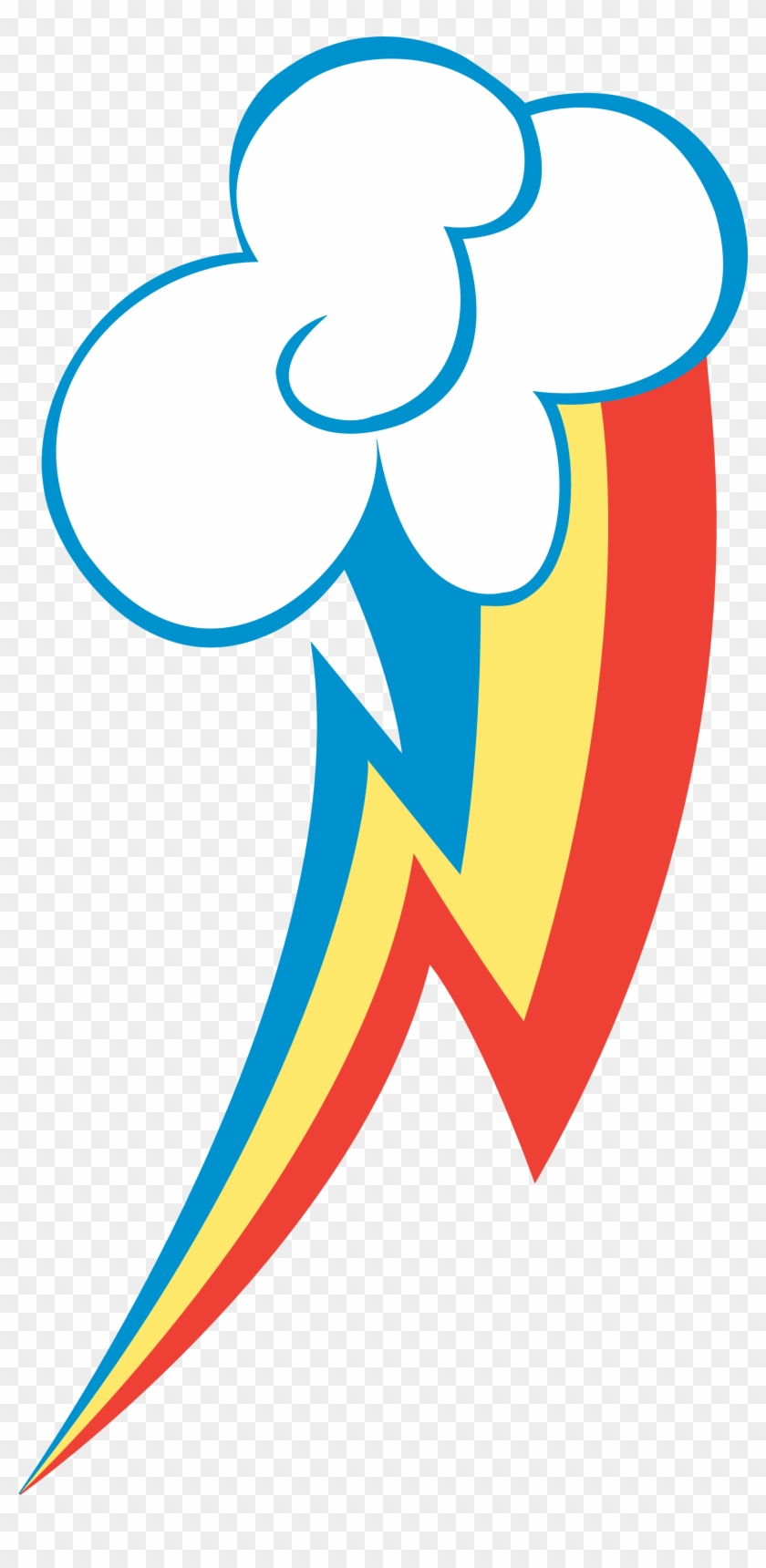 Equestriagamersunite Rainbow Dash's Cutie Mark Free - Cutie Mark De Rainbow Dash #213527