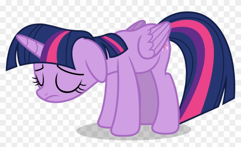Mlp Fim Twilight Sparkle Vector - My Little Pony Twilight Sparkle Sad #213633