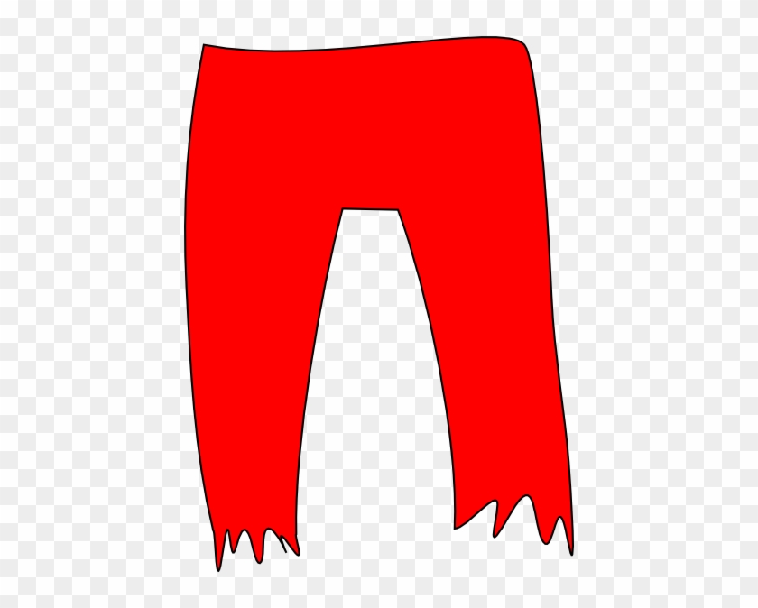 Pirate Clipart Trousers - Red Pants Clipart #213643