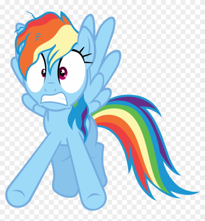 Rainbow Dash Hears Pinkie Pie's Outburst By Tardifice - Rainbow Dash Haters Gonna Hate #213792