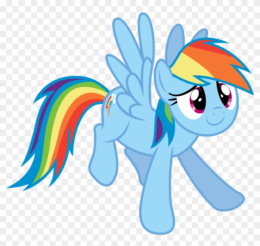 Happy Rainbow Dash By Illumnious - Mlp Rainbow Dash Happy #213799