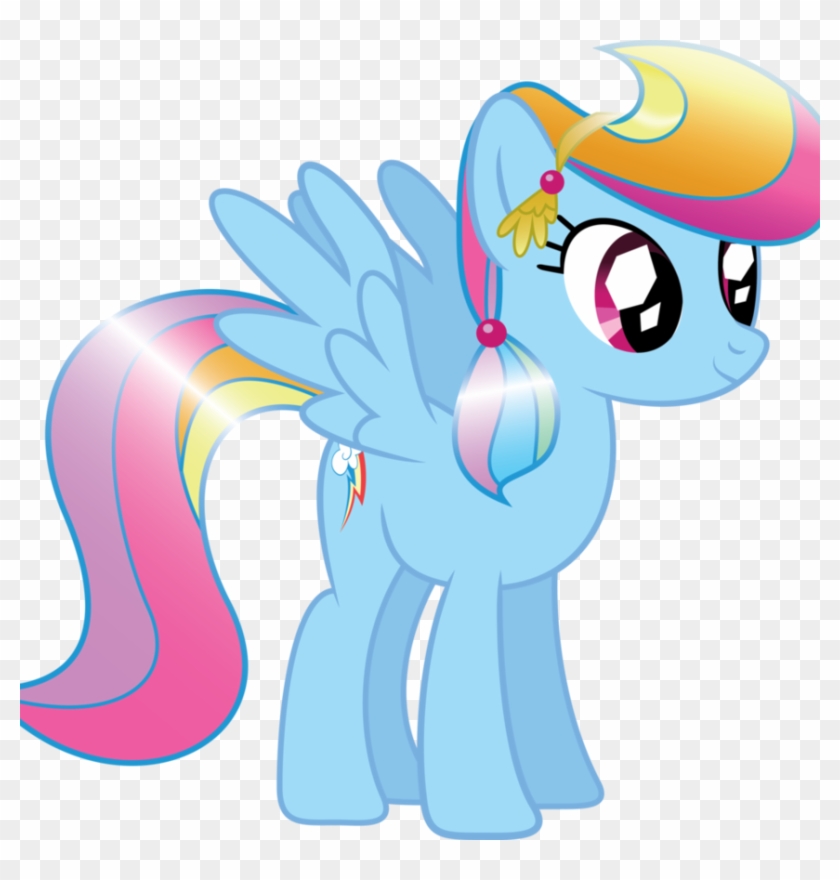 Rainbow Dash As A Crystal Pony - My Little Pony Crystal Pony #213835