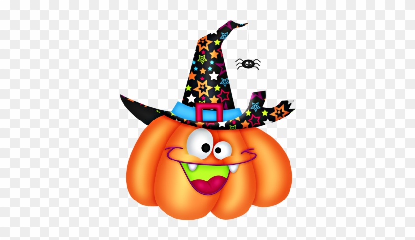 Happy Halloween - Funny Pumpkin Clip Art #213894