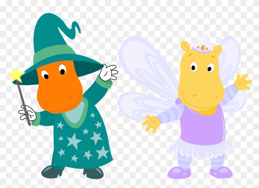 Wizard Tyrone And Fairy Tasha - Backyardigans Pirate Tasha #213903