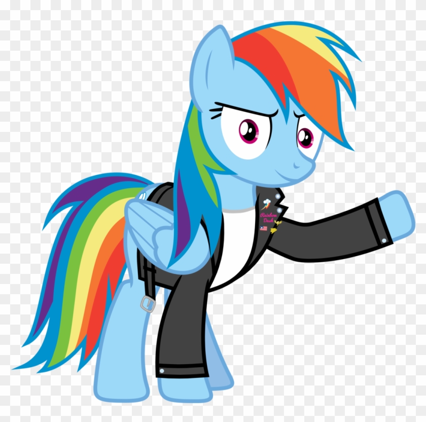 Greaser Rainbow Dash By Sebisscout1997 - Cartoon #213933