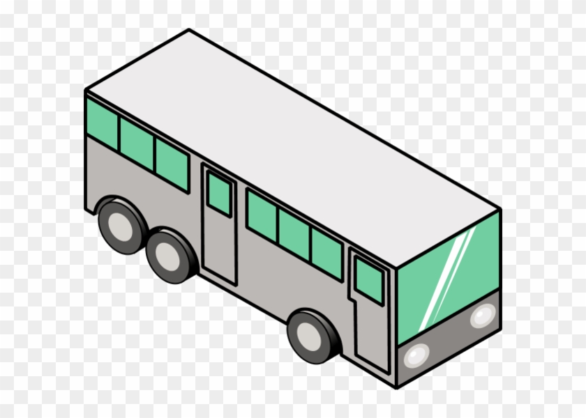 Bus Clip Art Icon - Bus Icon #214086