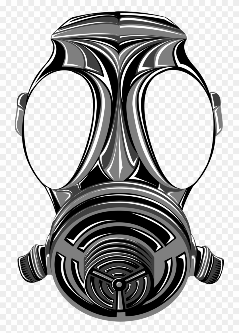 Gas Mask Vector By Mindinterface - Gas Mask #214108