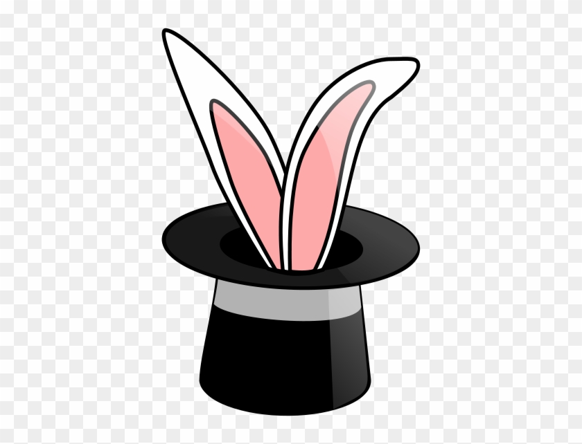 Magic Hat With Rabbit - Full Size PNG Clipart Images Download