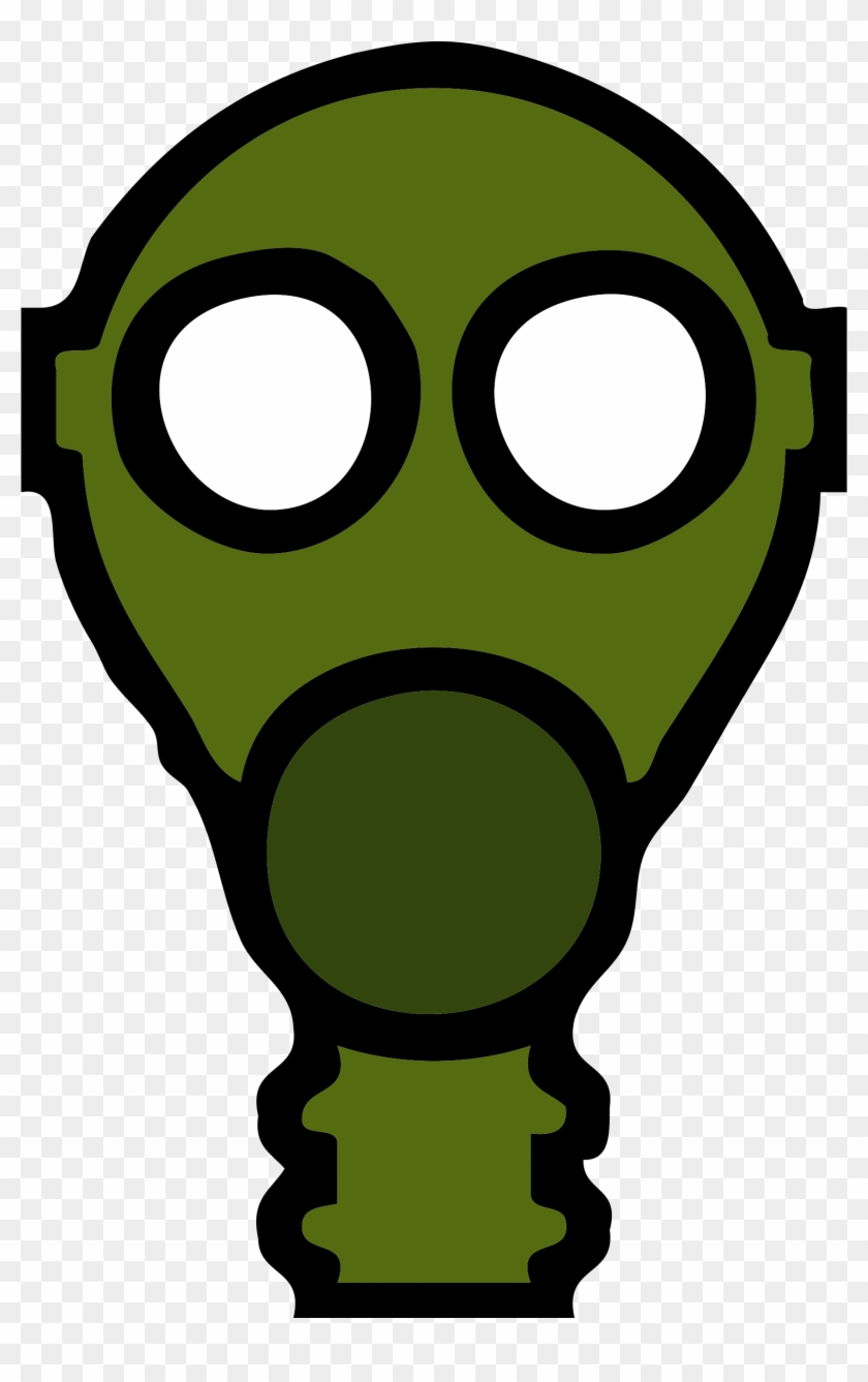 Big Image - Gas Mask Clipart #214124