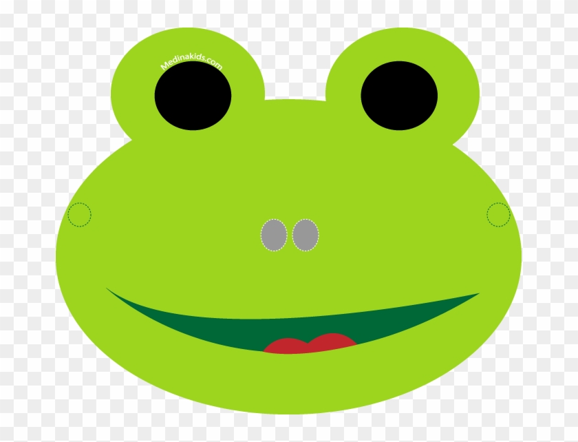 Frog Mask Clipart - Frog Mask #214172