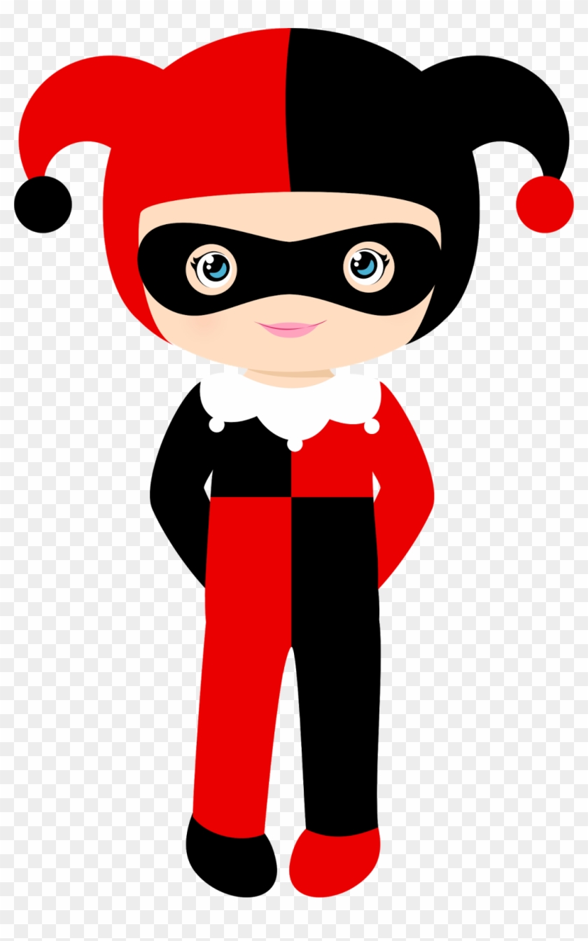 Batman Clipart Felt - Harley Quinn Clipart #214157