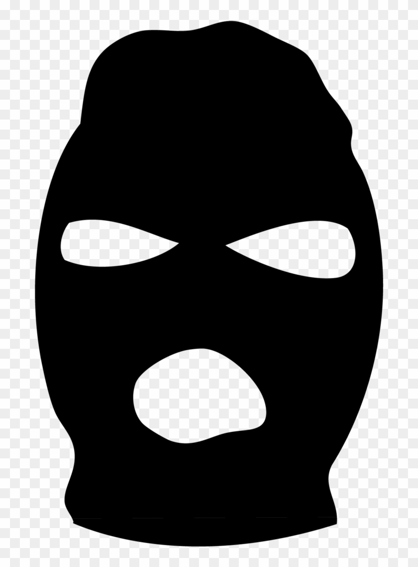 Ski Mask Snapback Crime Advocat - Transparent Ski Mask Clipart #214194