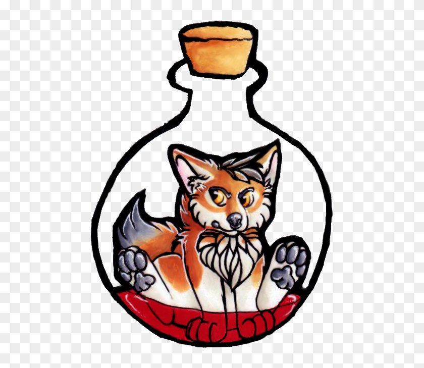 Blood Potion - Cartoon #214231