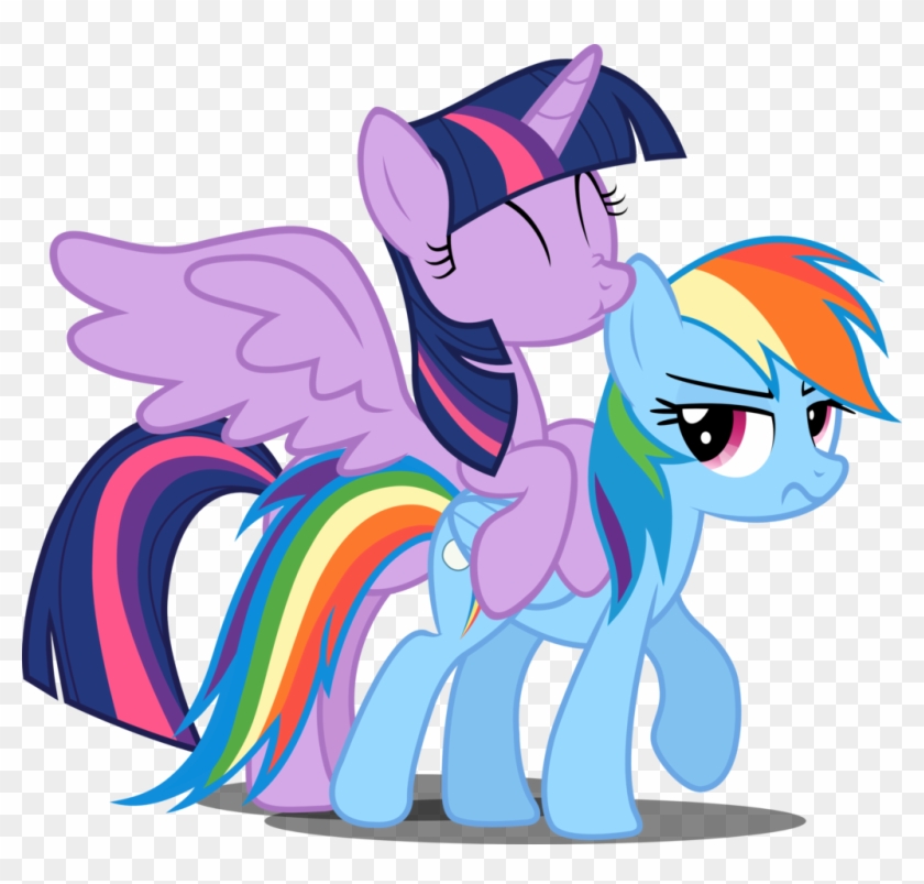 Twilight Clipart Bite - Rainbow Dash And Tank #214247