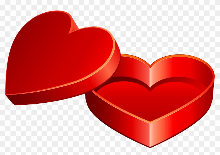 Valentine's Day Heart Love Gift Clip Art - Valentine's Day Heart Love Gift Clip Art #214366
