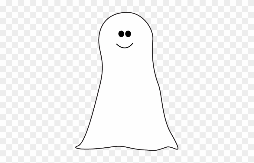 Ghost Face Clipart Black And White #214312