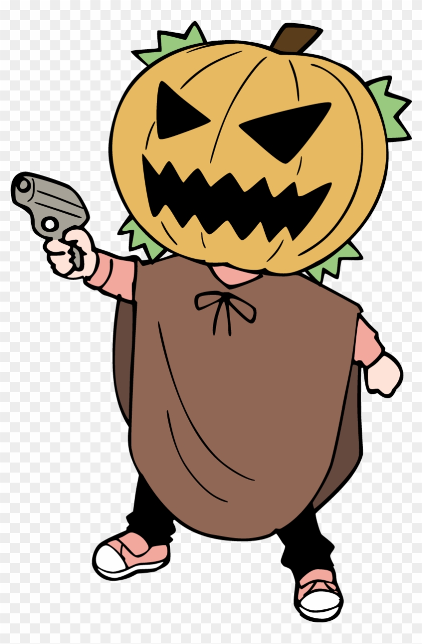 Happy Halloween - Anime Pumpkin Mask #214323