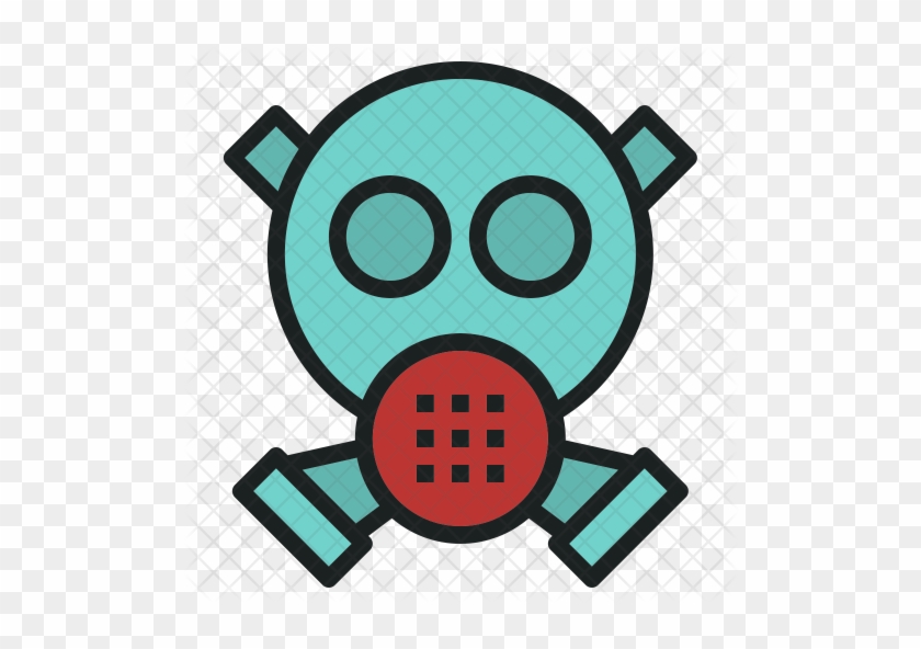 Gas Mask Icon - Danger Air #214388