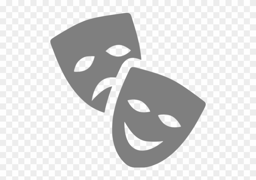 Theatre Clipart Mask Transparent - Theatre Masks Png #214452