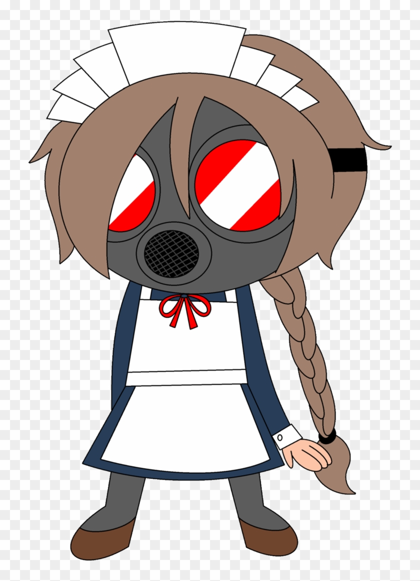 Gas Mask Maid By Ra1nb0wk1tty - Gas Mask Maid Nancy #214512