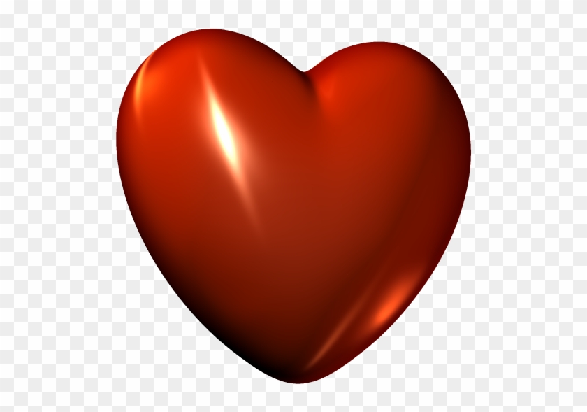 3d Red Heart Clipart - 3d Heart Png #214513