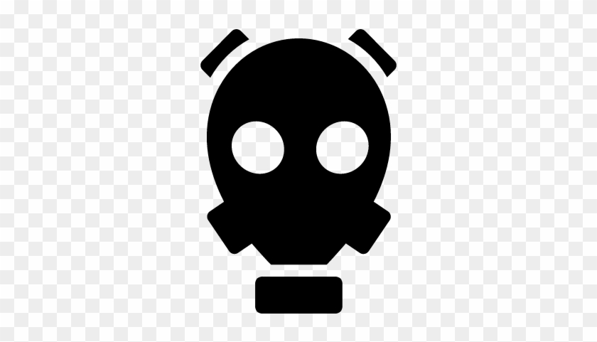 Gas Mask Vector - Icono Mascara De Gas #214534