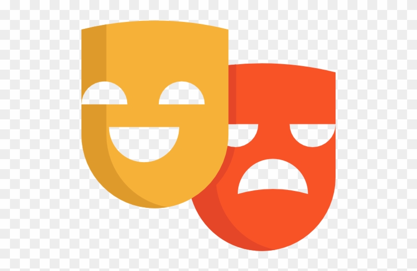 Masks Free Icon - Theatre Icon Png #214599