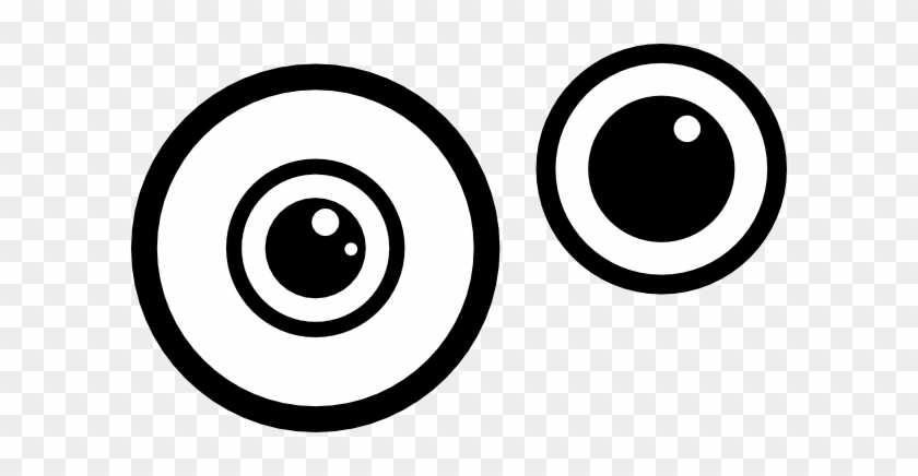 Eyes Clipart Black And White - Monster Eye Clipart #214606