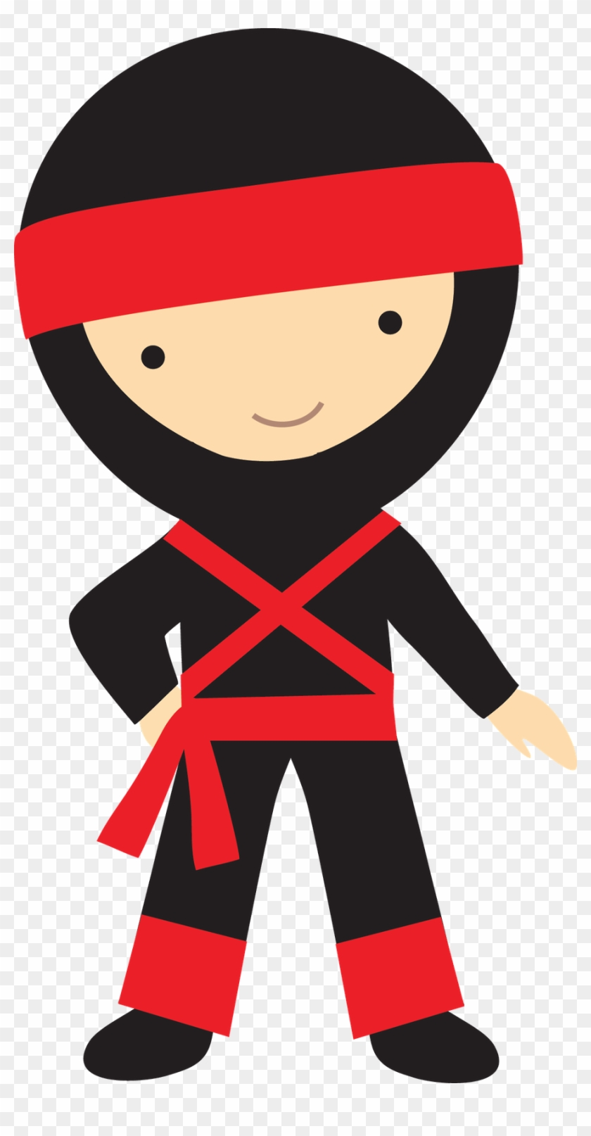 Ninja Clip Art Many Interesting Cliparts - Kid Ninja Clipart #214627