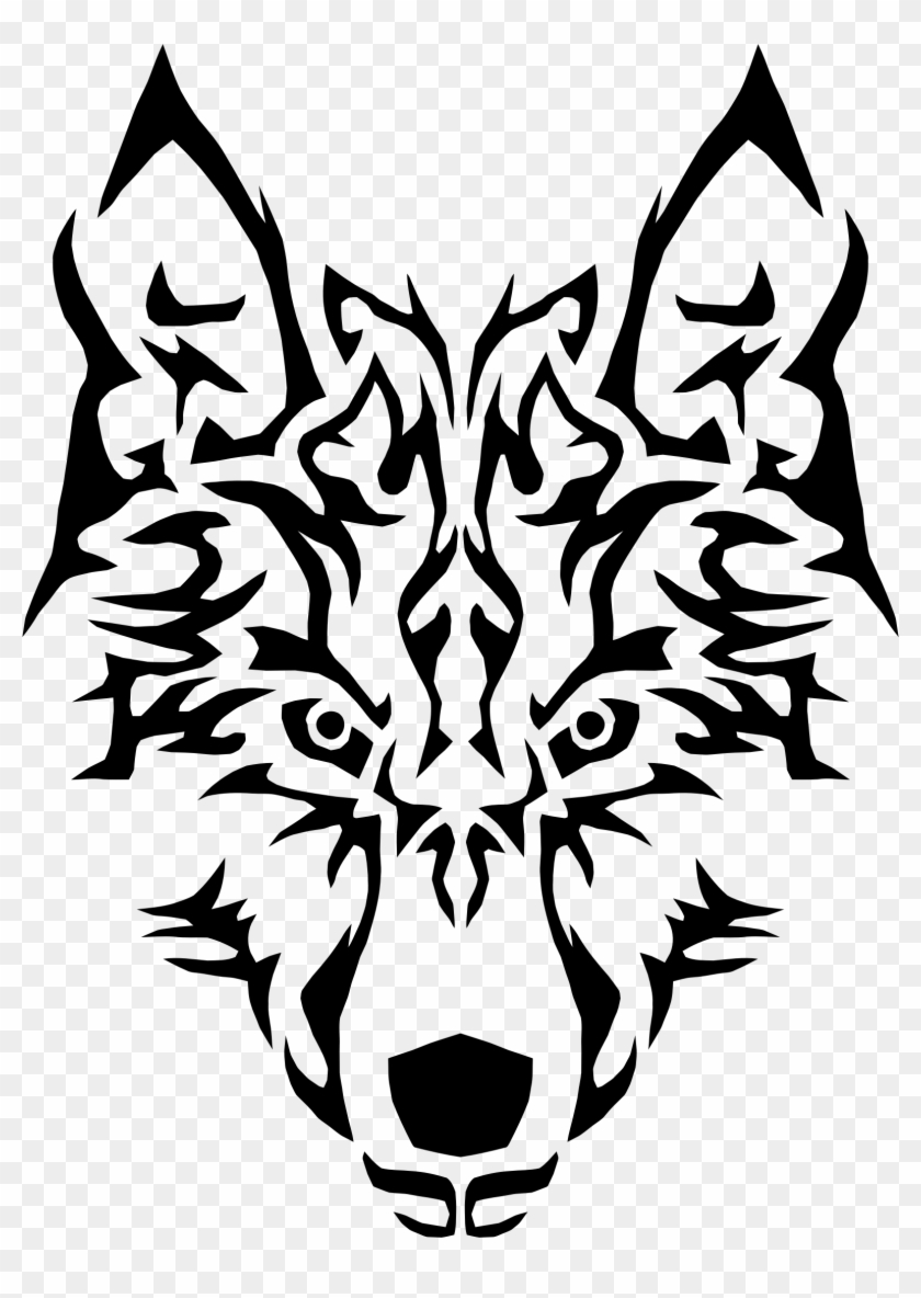 Clipart - Snow Wolf Mod Logo #214709