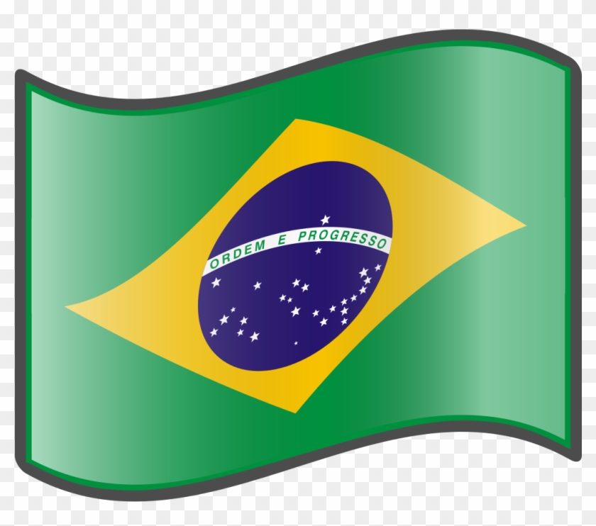 Brazil Clip Art - Brazilian Flag Clip Art #214741