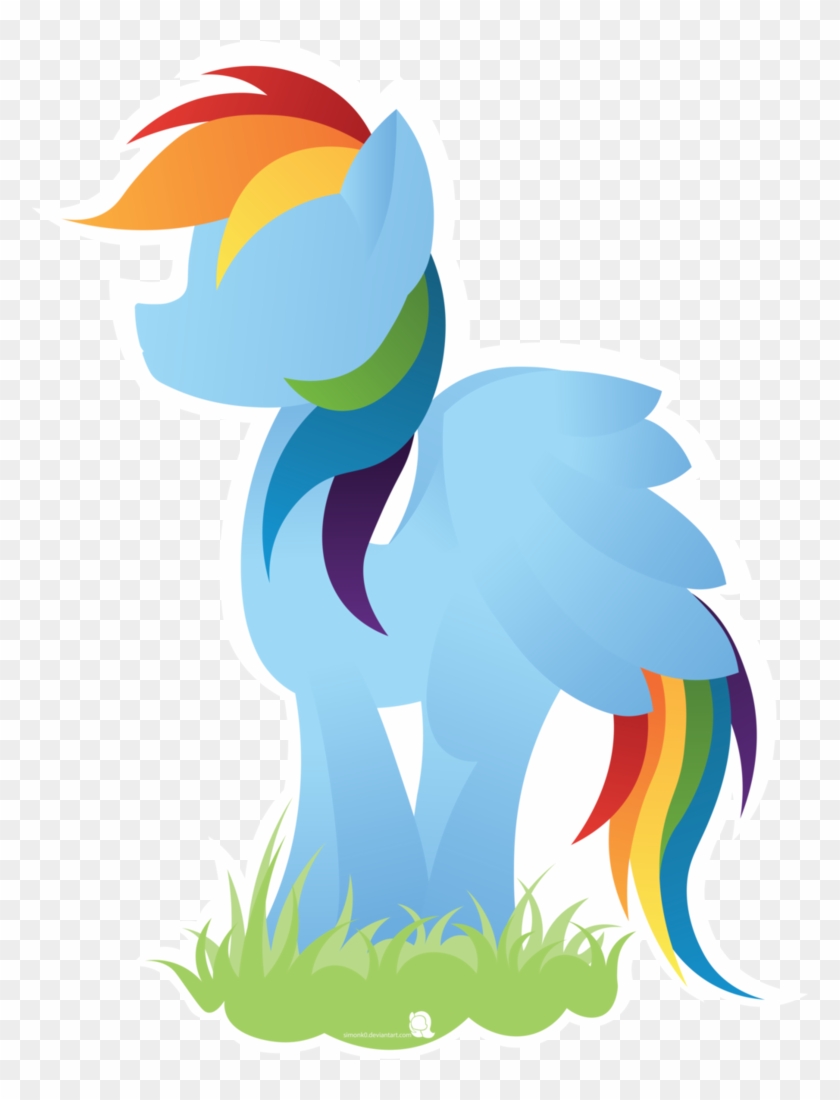 Rainbow Dash By Simonk0 - Rainbow Dash #214740