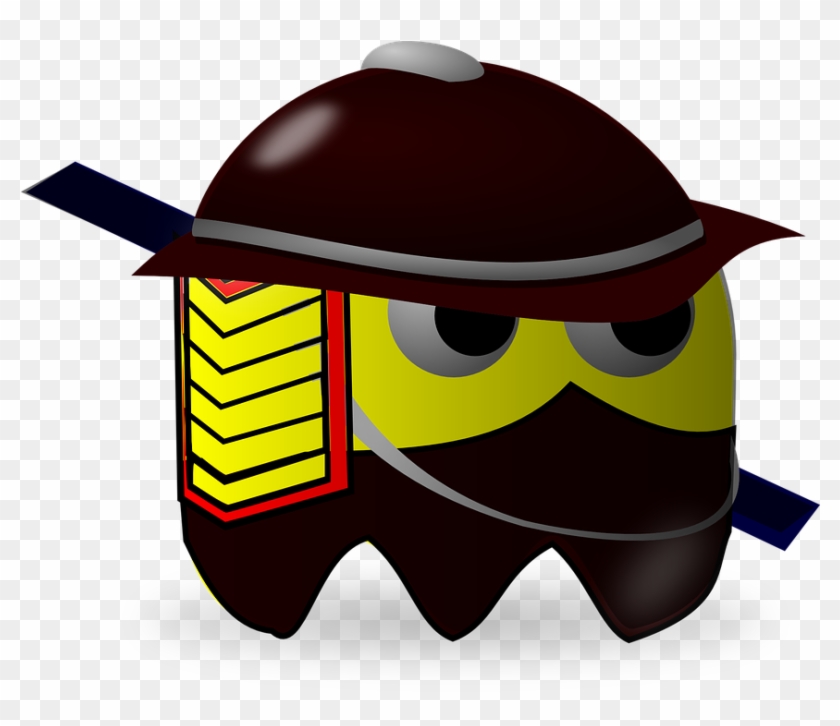 Samurai Clipart Transparent - Anime Helm Vector Kartun #214746