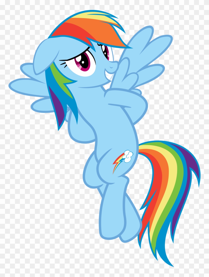 Bashful Rainbow Dash By Sairoch - Rainbow Dash Bashful #214758