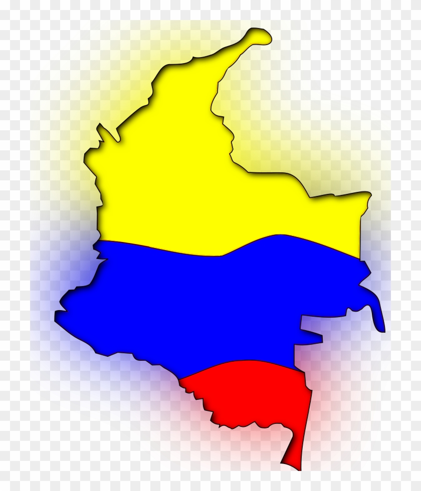 Columbia Clip Art Download - Mapa Colombiano #214782