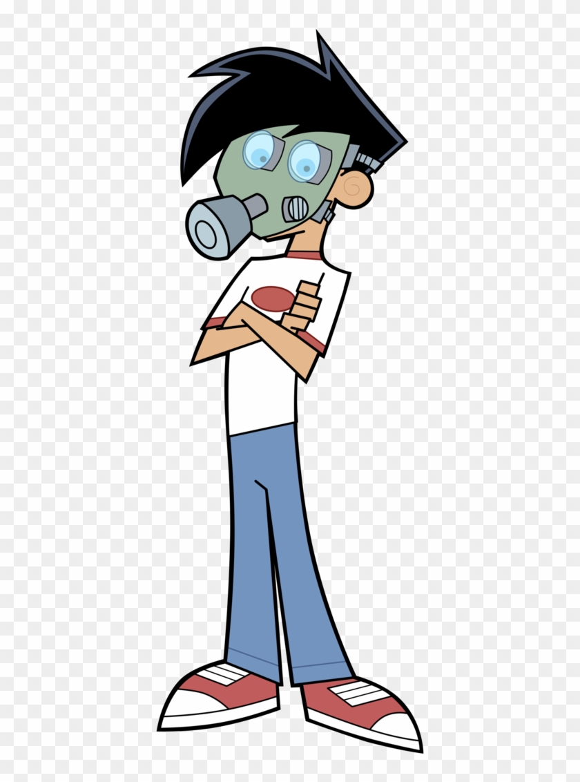 Dp Teens In Gas Masks - Danny Fenton Png #214776