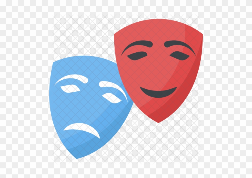 Theater Mask Icon - Illustration #214814