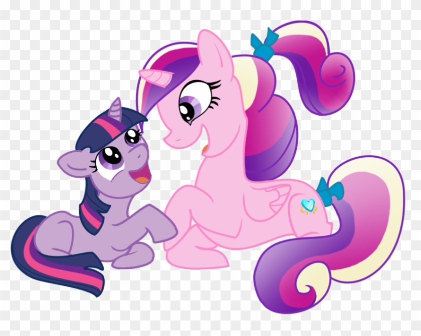 Princess Cadence And Twilight Sparkle By Lunarcakez - Cadence And Twilight Sparkle #214821