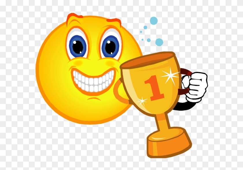 Good Job Trophy Clip Art On Good Job Smiley Emoticon Campeon