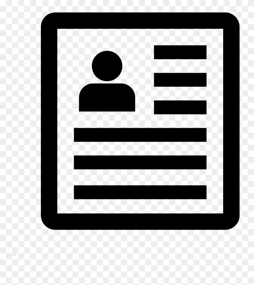 Preparing For Job Search Icon - White Resume Icon Png #214975