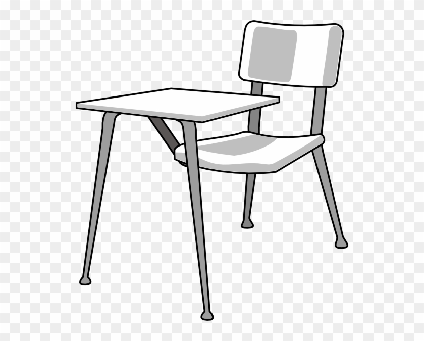 Furniture School Desk Clip Art - School Desk Drawing #215061