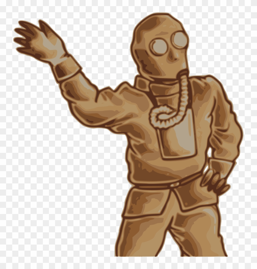 Free Japanese Gas Mask Man - Gas Mask Guy Png #215075